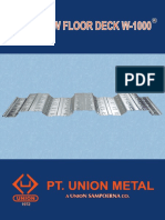 Union New Floor Deck W-1000 PDF