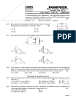 Class:XII Time: 40 Min. M.M.: 33 DPP. NO.-66: Discussion: 07-08/09/2015