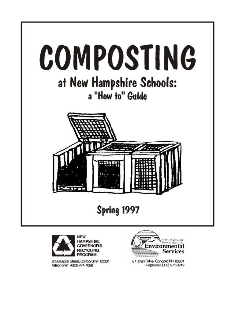 Composting in New Hampshire Schools A How To Guide The Guide