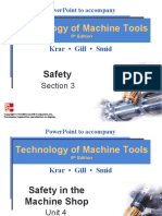 Technology of Machine Tools: Safety