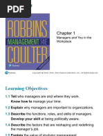 Robbins mgmt14 PPT 01 PDF