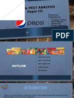 Swot & Pest Analysis of Pepsi Co