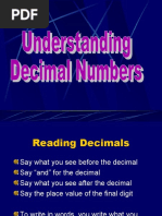 Understanding Decimals