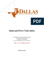 Hand and Powertool Safety PDF