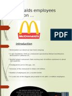 McDonalds Employees Retention rtk000