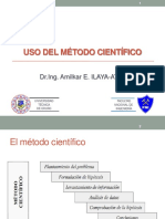 4-USO DEL MÉTODO CIENTÍFICO