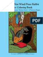 Mother West Wind+Peter Rabbit Coloring Book-Online PDF