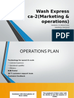 Wash Express Ca-2 (Marketing & Operations)