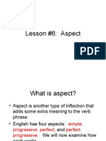 Lesson #6: Aspect