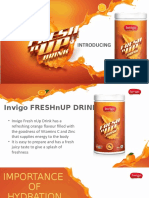 Invigo FRESHnUP Drink Launch