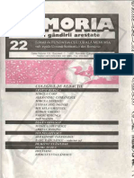 Revista Memoria - Nr. 22