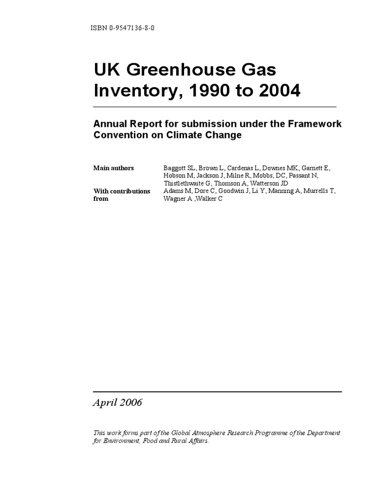 Bagott | PDF | Greenhouse Gas | Kyoto Protocol