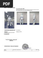 Coverall Code C700: Basic Type Description