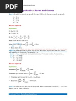 Aptitude:: Races and Games: Ques1