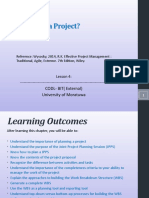 How To Plan A Project?: CODL-BIT (External) University of Moratuwa