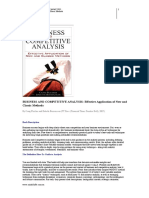 Business and Competitive Analysis Effect PDF