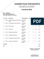 Transkrip NIlai PDF