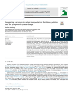 Integrating E-Scooters in Urban Transportation - Problems, Policies, and The Prospect of System Change PDF