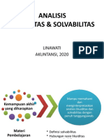 Pertemuan Ke-10 Likuiditas Dan Solvabilitas