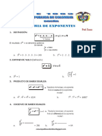 Matematica2 - Semana 3 Guia de Estudio Teoria de Exponentes Ccesa007