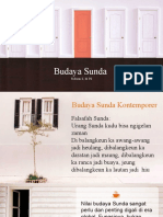 Budaya Sunda Kontemporer