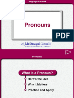Pronouns Guide: Understanding Pronoun Use and Agreement