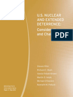 US Nuclear and Extended Deterrence - Considerations and Challenges