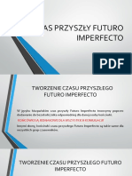 Czas Przyszły Futuro Imperfecto