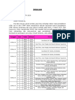 Imbauan Pendaftaran Utbk 2019