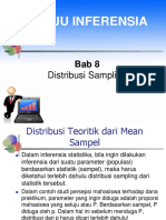 Bab 8 Distribusi Sampling PDF