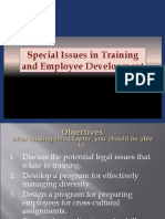 Special Issues in Training and Development - PPT 10