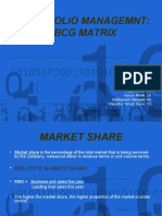 Portfolio Managemnt: BCG Matrix