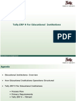 TallyERP 9 For Educational Institution