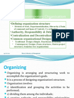 Managing Contemporary Organization Managing Contemporary Organization