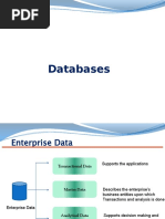 MIS 2018- Database & BI