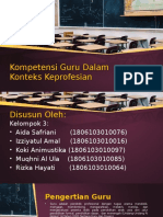 Kelompok 3 Kompetensi Guru Dalam Konteks Keprofesian