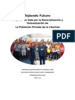 Proyecto de Vida para PPL, Por La Resocialización y Humanización en El EPSM de Vélez