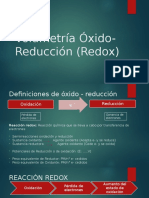 Volumetría Óxido-Reducción (Redox)