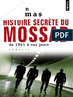 Histoire Secrecte Du Mossad - Gordon Thomas PDF