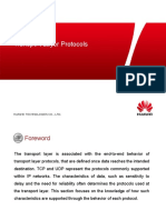 Transport Layer Protocols: Huawei Technologies Co., LTD