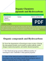 S2 Q4: Organic Chemistry Organic Compounds and Hydrocarbons