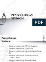 Penggolongan Sindrom