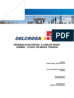 IFM Pruebas Electricas - VLF y TD A Cables en M.T. Concar RV1