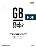 Grid Book Etude - Yahweh's 7 - by Jeremie Foster