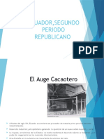 Ecuador, Segundo Periodo Republicano 9831587679679