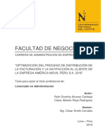 Facultad de Negocios