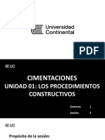 UNIDAD 01 - Cimentaciones - 2020-1