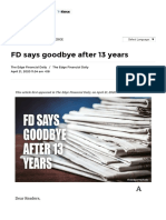 FD Says Goodbye After 13 Years