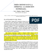 Estres Cronico en Esquizofrenia - Emocion Expresada