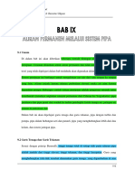 Ix. Aliran Permanen Melalui Sistem Pipa PDF